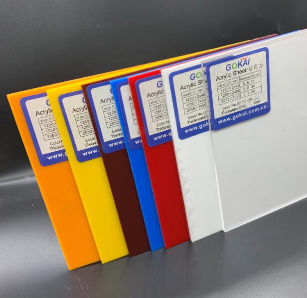  Plexiglas en feuille acrylique