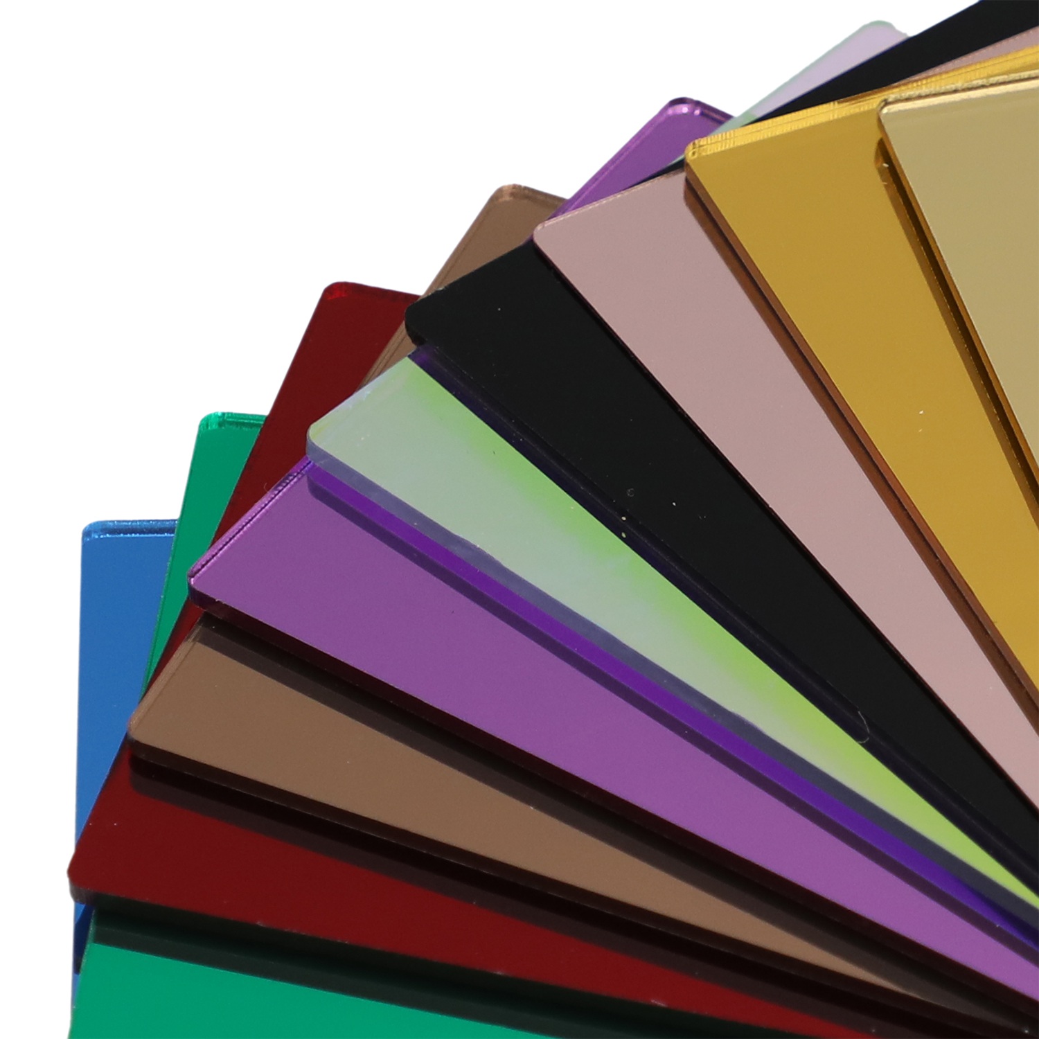 Feuille de miroir acrylique