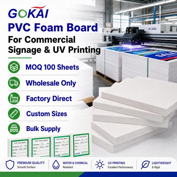 GOKAI Fabricant-Panneau de mousse PVC