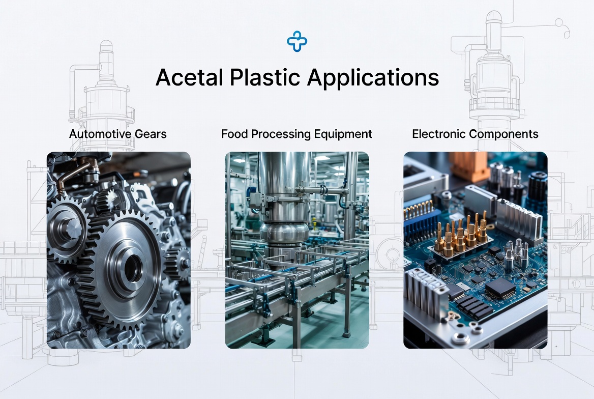 Pr&eacute;sentation des applications du plastique ac&eacute;tal