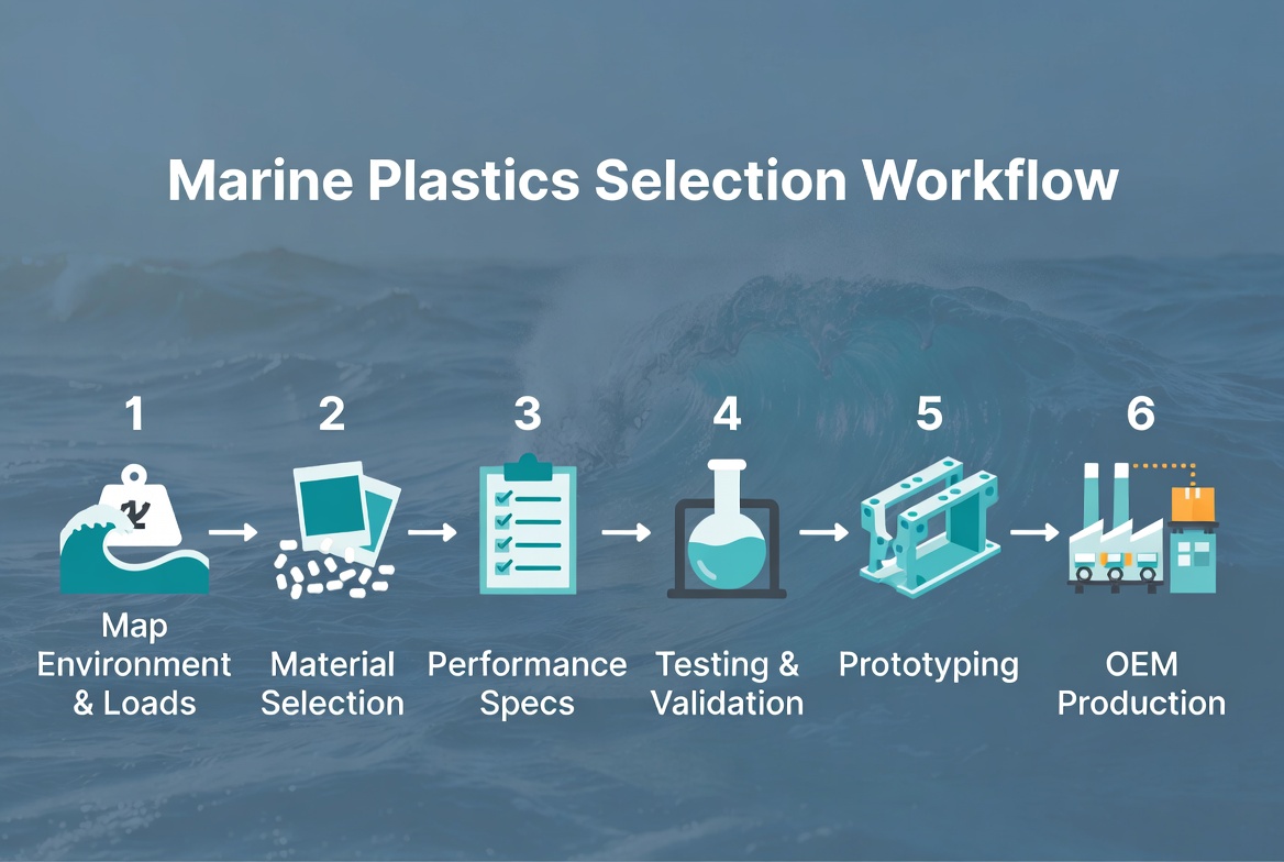 Flux de travail de s&eacute;lection des plastiques marins