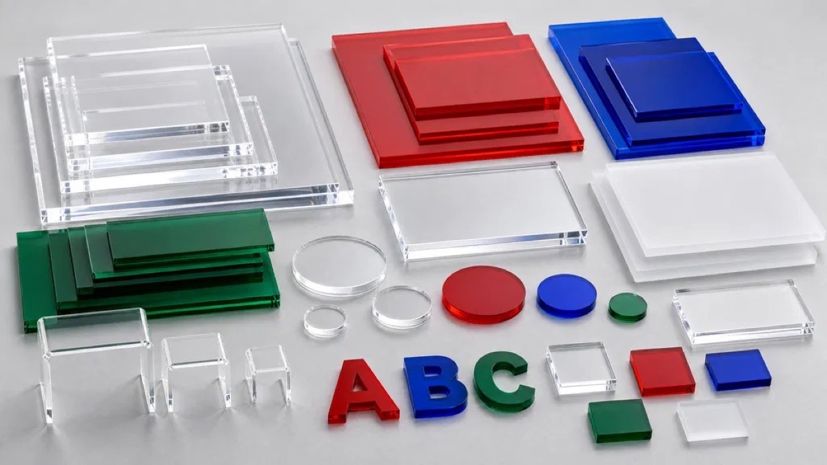 Pr&eacute;sentation des formes acryliques personnalis&eacute;es
