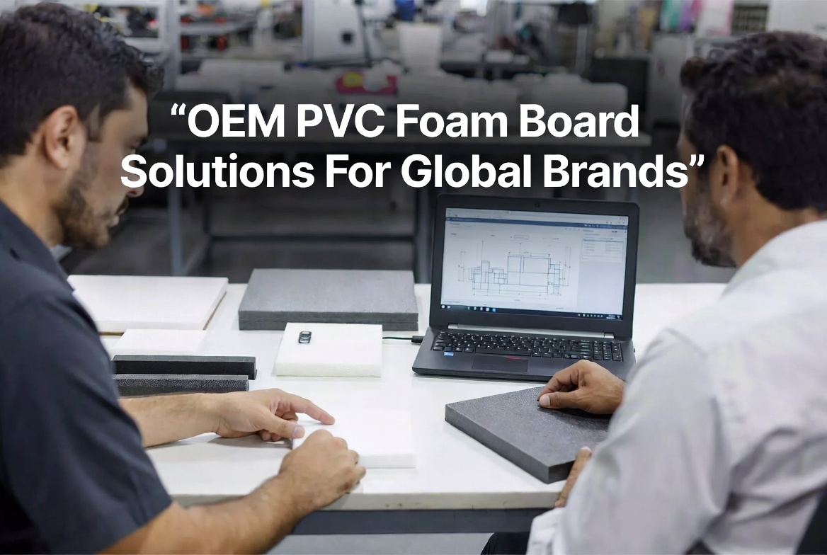 Solutions de panneaux de mousse PVC OEM