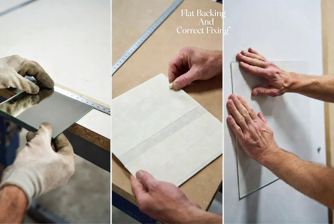 Meilleures pratiques d’installation de miroirs en acrylique
