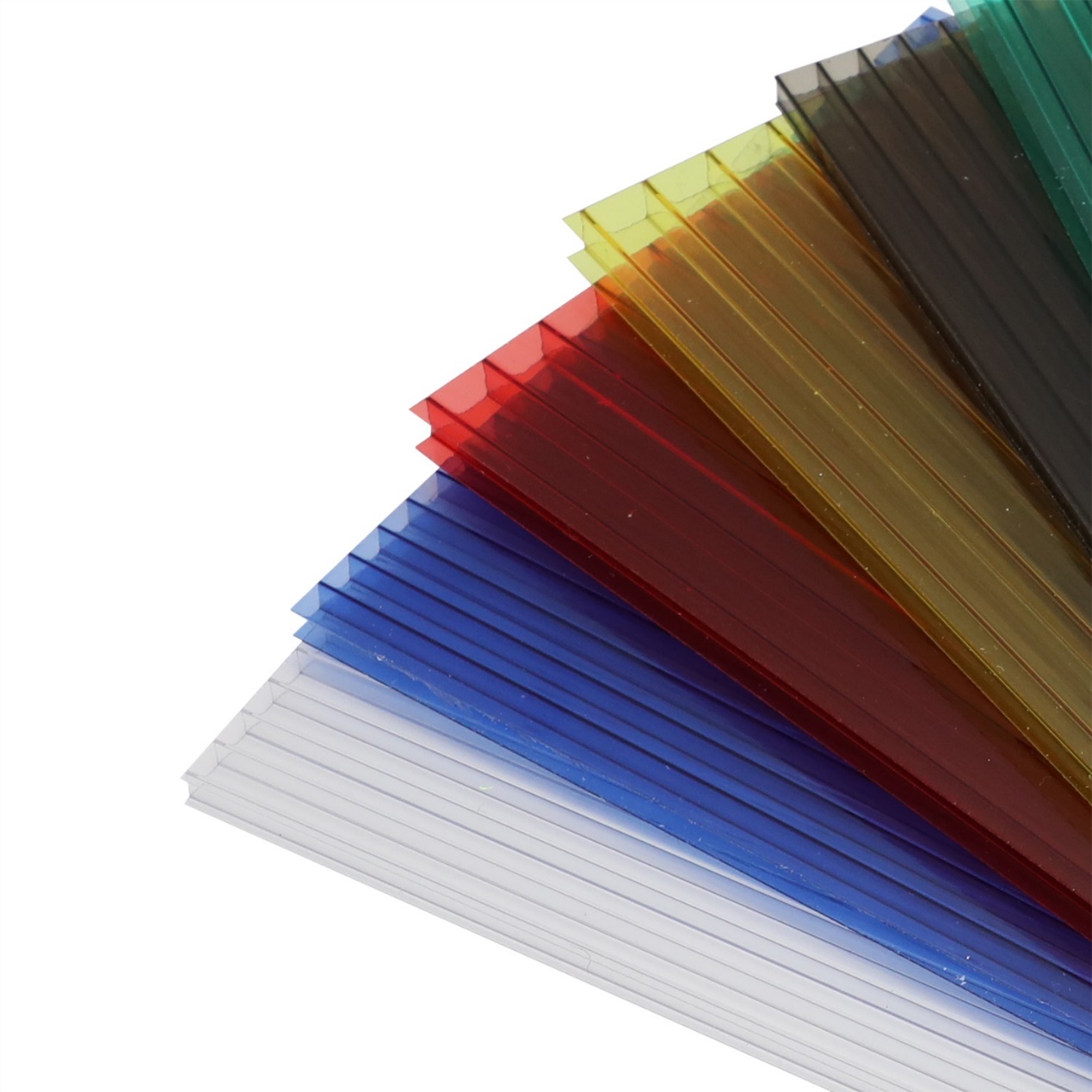 Feuille creuse en polycarbonate