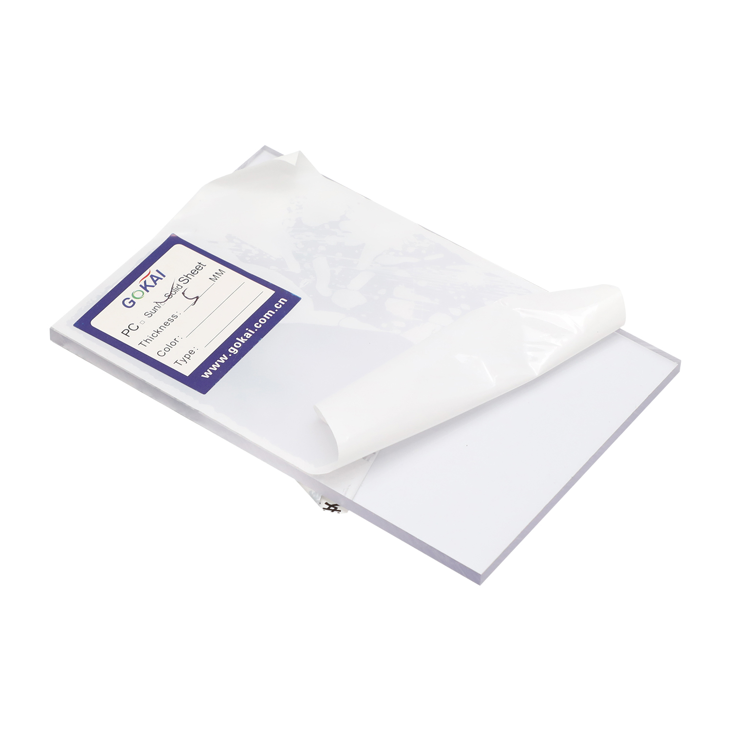 Feuille solide en polycarbonate