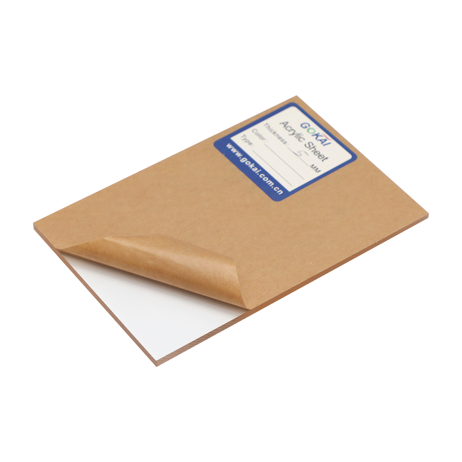 Feuille acrylique transparente