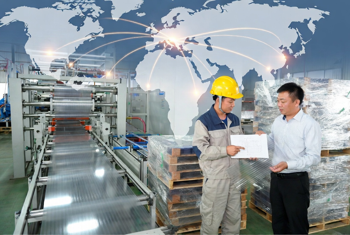 Usine OEM de feuilles creuses en polycarbonate Gokai et partenaires B2B mondiaux