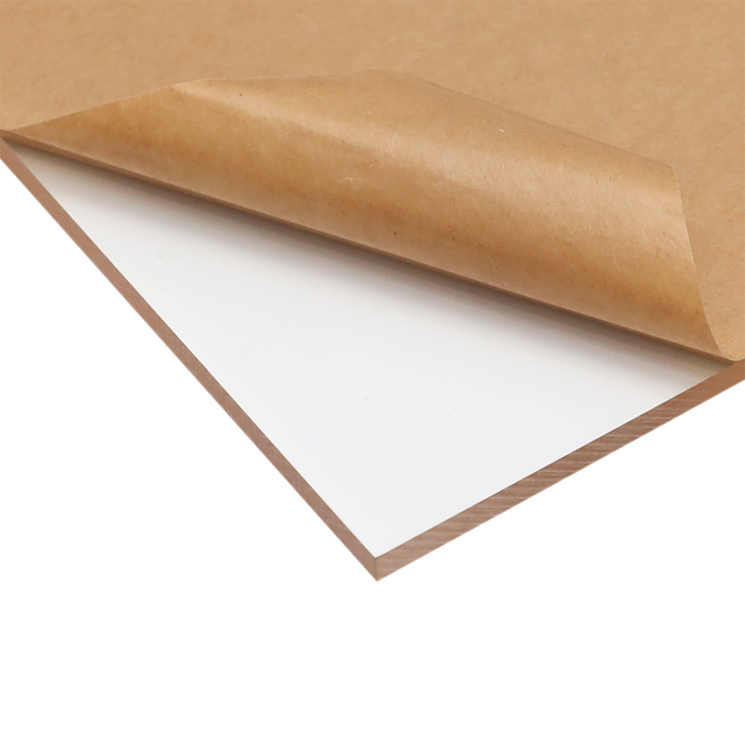 Feuille acrylique transparente