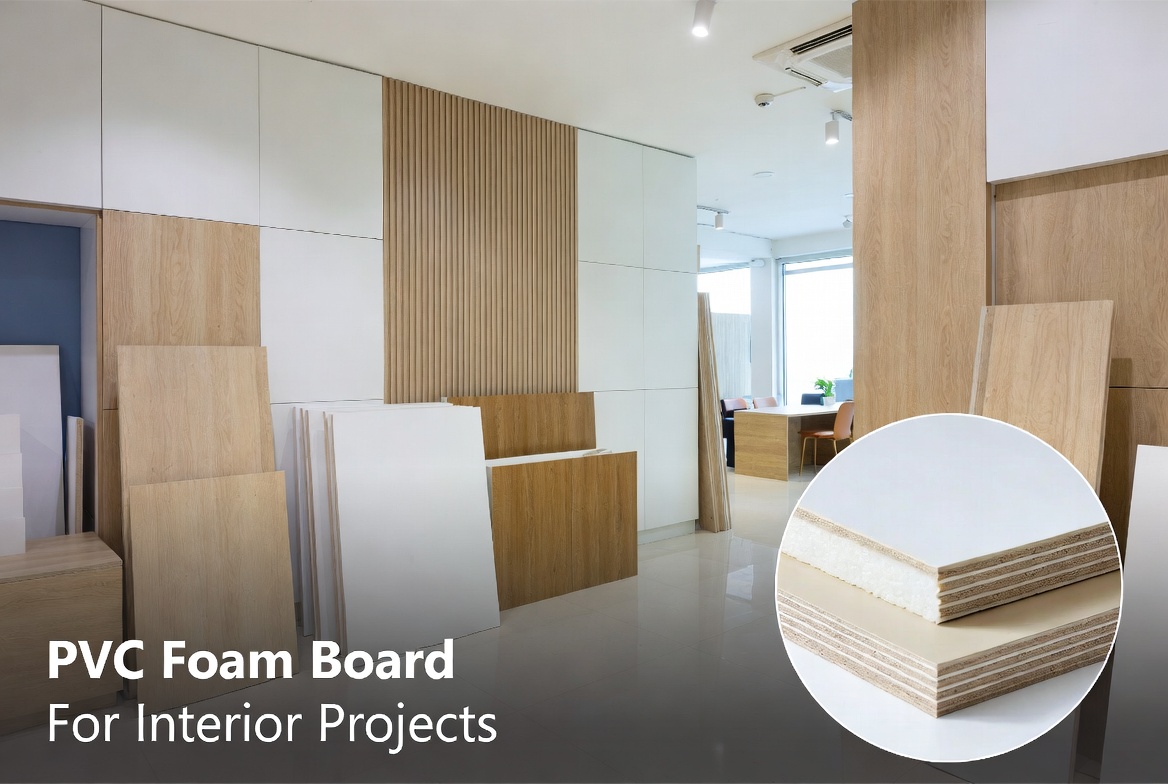Applications des panneaux de mousse PVC dans le design d'int&eacute;rieur
